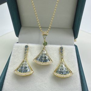 天然彩寶耳環&吊墜