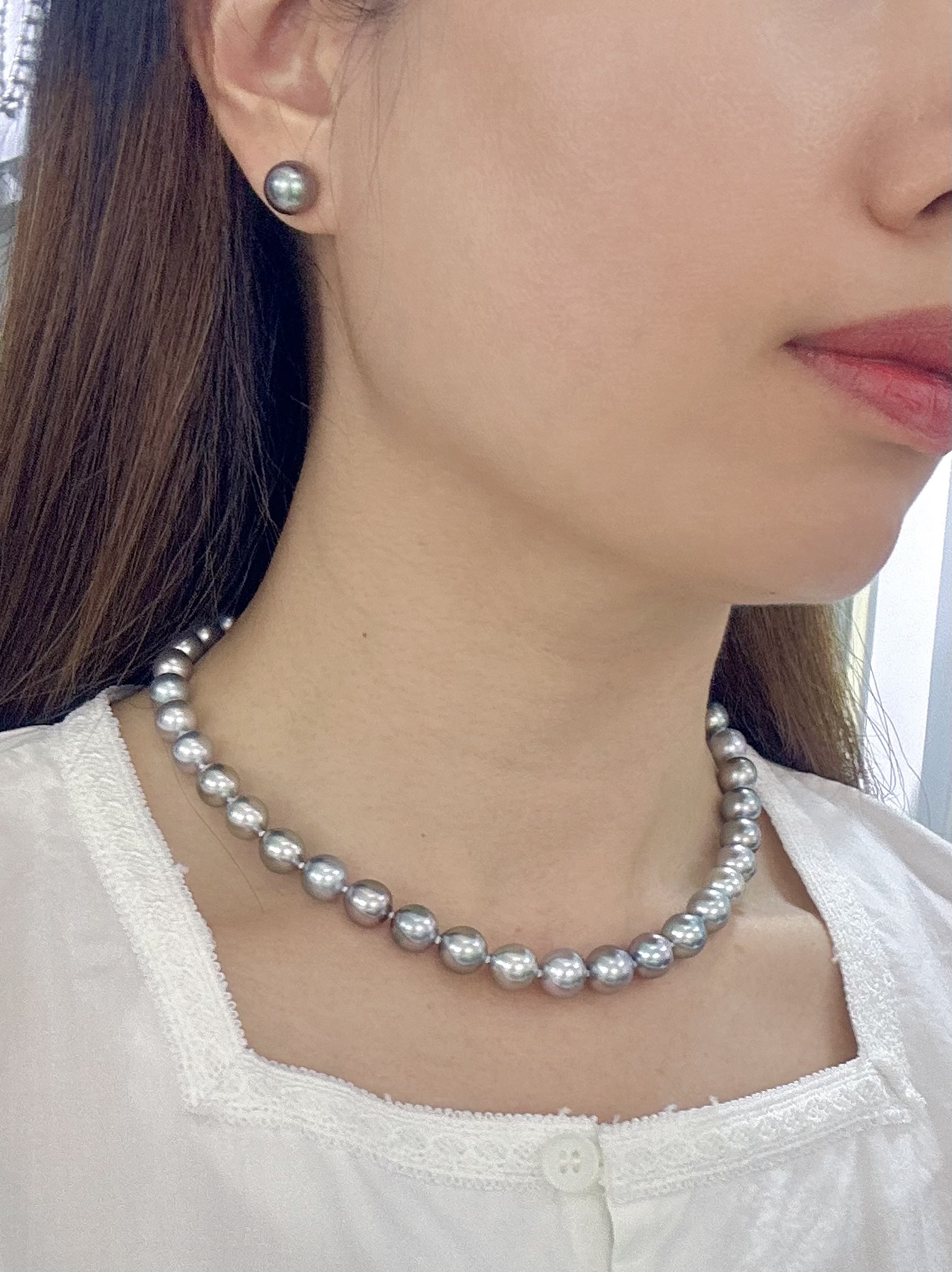 極亮大溪地珍珠頸鏈 - Image 3
